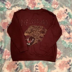 Def leopard sweatshirt